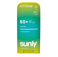 ATTITUDE Sunly minerální opalovací krém SPF 50+ bez vůně 60 g