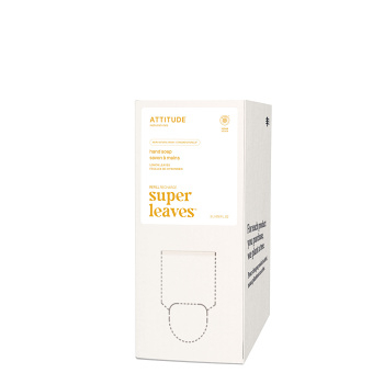 ATTITUDE Super leave Mýdlo na ruce Citrusové listy náhradní kanystr 2l (Přírodní přípravky na sprchování a mytí) - Přírodní