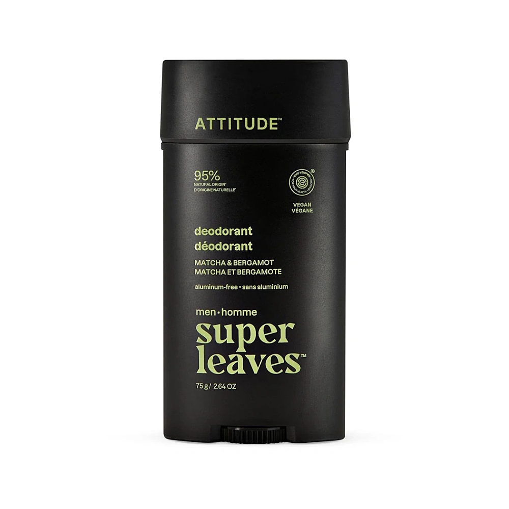 ATTITUDE Super leaves pánský deodorant Matcha & Bergamot 75 g