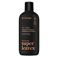 ATTITUDE Super leaves pánský šampon a kondicionér 2v1 Pačuli a Bourbon 415 ml