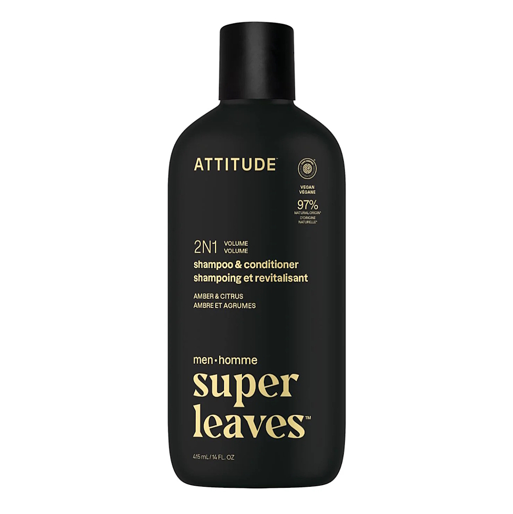 ATTITUDE Pánský šampon a kondicionér 2v1 Amber & Citrus 415 ml