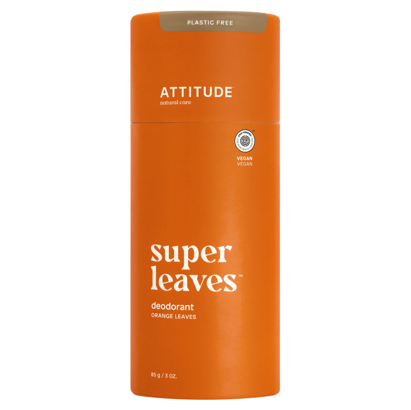 ATTITUDE Super leaves Přírodní tuhý deodorant Pomerančové listy 85 g