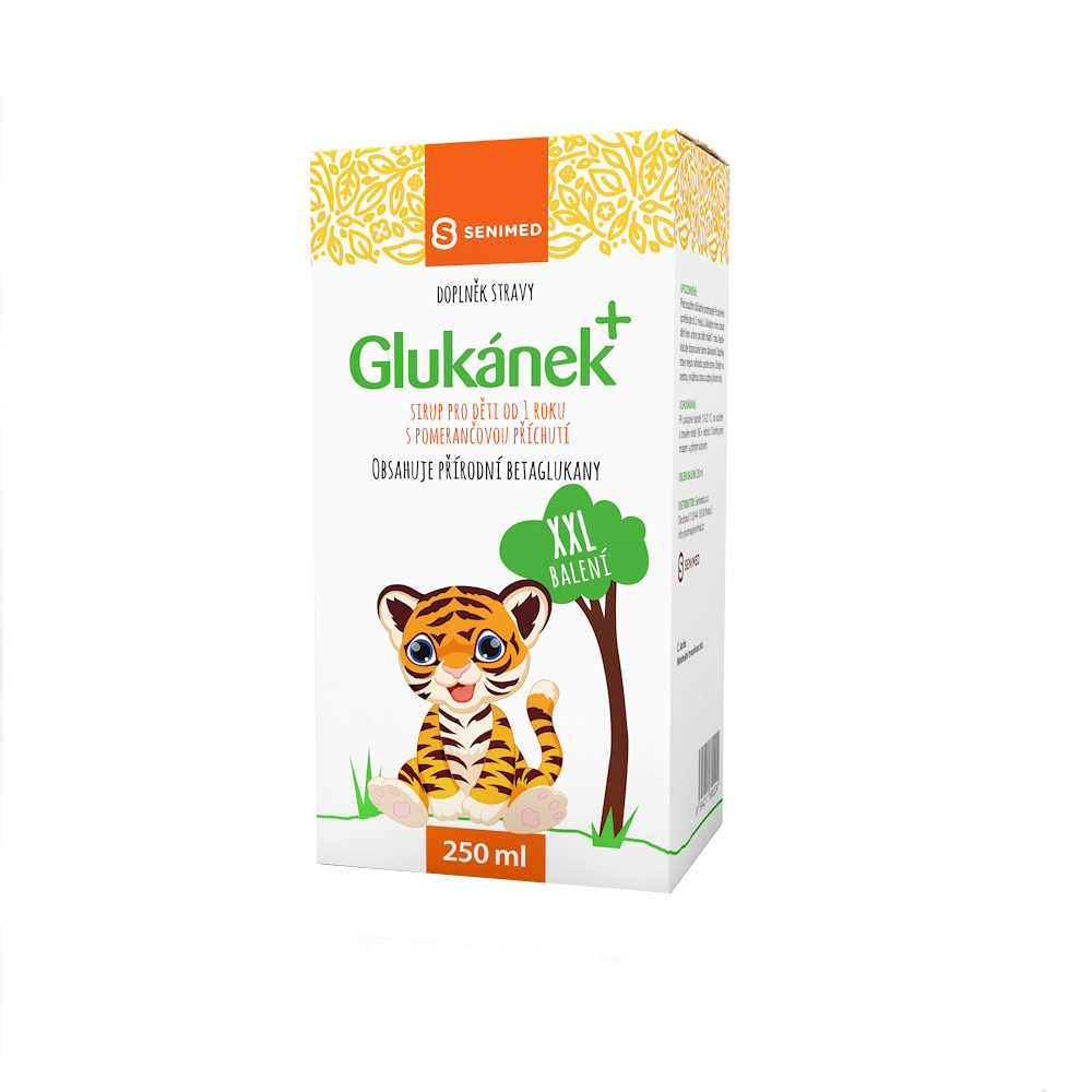E-shop SENIMED Glukánek sirup pro děti 250 ml