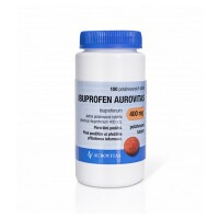 AUROVITAS Ibuprofen 400mg 100 potahovaných tablet