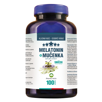 AURUM Sníček Melatonin + Mučenka 100 tablet