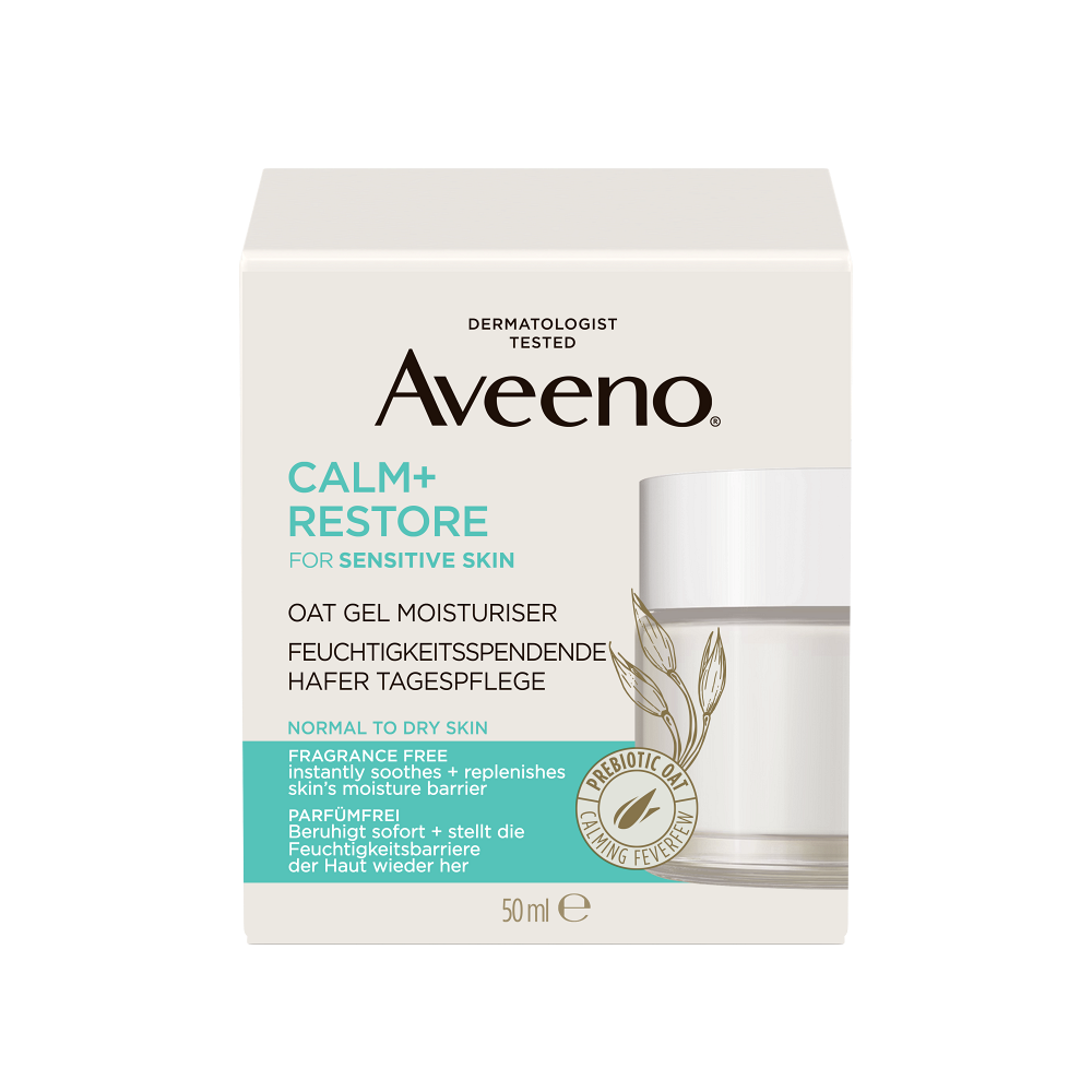 AVEENO Calm+Restore Pleťový gel 50 ml