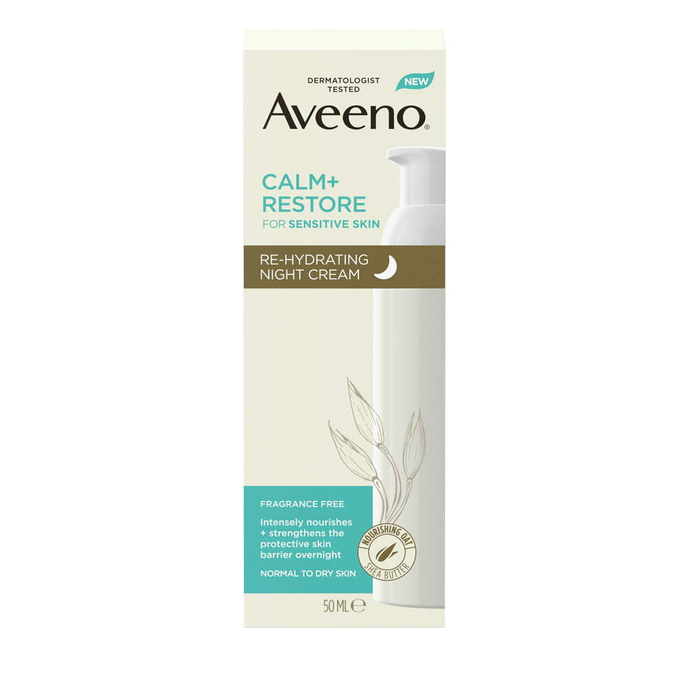 AVEENO Calm+Restore Rehydratační noční krém 50 ml