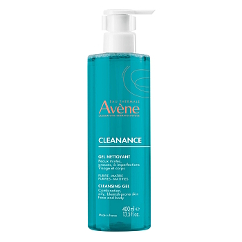 AVÈNE Cleanance Čisticí gel 400 ml (Dermokosmetika čištění pleti) - Dermokosmetika