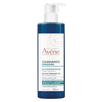AVENE Cleanance ComedoMed peelingový čistící gel 400 ml (Dermokosmetika čištění pleti) - Čistící, Dermokosmetika