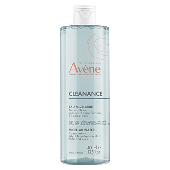 AVENE Cleanance Micelární voda 400ml (Dermokosmetika čištění pleti) - Čistící, Dermokosmetika