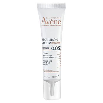 AVÈNE Procedure Hyaluron Activ Mikro-Lift krém na oči a rty 15 ml (Dermokosmetika péče o oční okolí) - Dermokosmetika