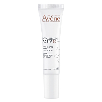AVÈNE Hyaluron Activ B3 Oční krém 15 ml (Dermokosmetika péče o oční okolí) - Omlazující, Hydratační, Rozjasňující