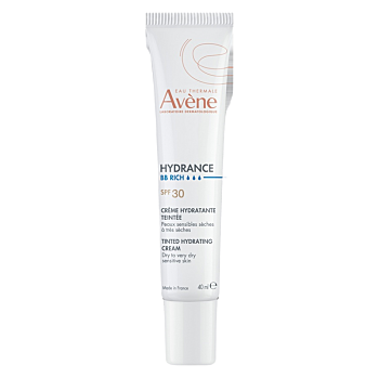 AVÉNE Hydrance BB Výživný tónovací hydratační krém SPF30 40 ml (Dermokosmetika pleťové krémy, gely, balzámy) - Dermokosmetika, Denní, Hydratační