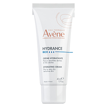 AVÉNE Hydrance Riche Hydratační krém 40 ml (Dermokosmetika pleťové krémy, gely, balzámy) - Dermokosmetika, Hydratační, Denní