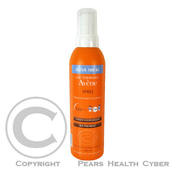 AVENE Spray 50+ - DĚTSKÁ ŘADA - Sprej SPF 50+ pro citlivou dětskou pokožku 200 ml