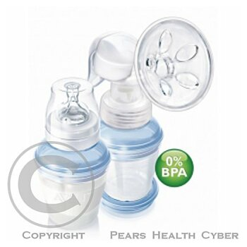 AVENT Odsávačka mateřského mléka bez BPA+VIA systém (PP) (Odsávačky mléka)