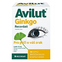 AVILUT Ginkgo Recordati 90 kapslí