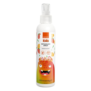 AVON Naturals kids Sprej na usnadnění rozčesávání s mangem 200 ml (Dětské šampony) - Hydratační