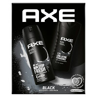 AXE Black Sprchový gel 250 ml + Deodorant 150 ml Vánoční balíček pro muže