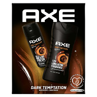 AXE Dark Temptation Deodorant 150 ml + Sprchový gel 250 ml Vánoční balíček pro muže