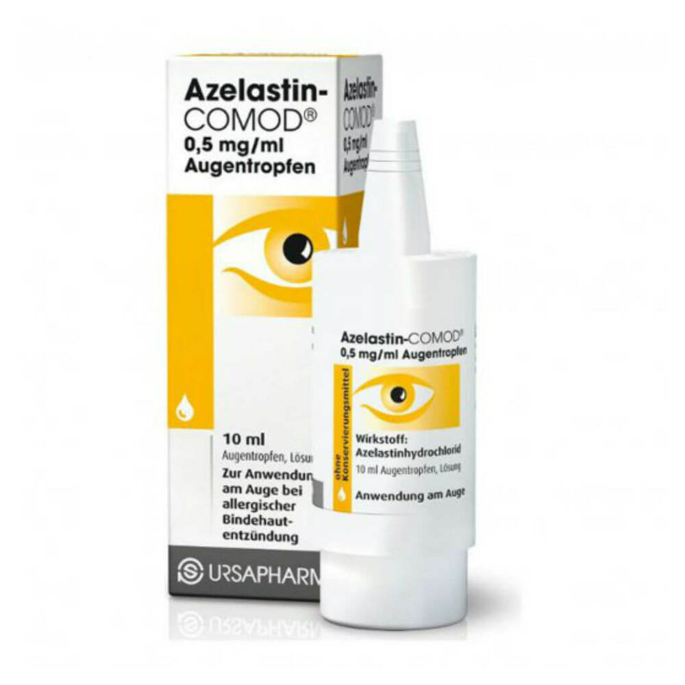 Levně AZELASTIN COMOD 0,5 mg/ml oční kapky roztok 10 ml