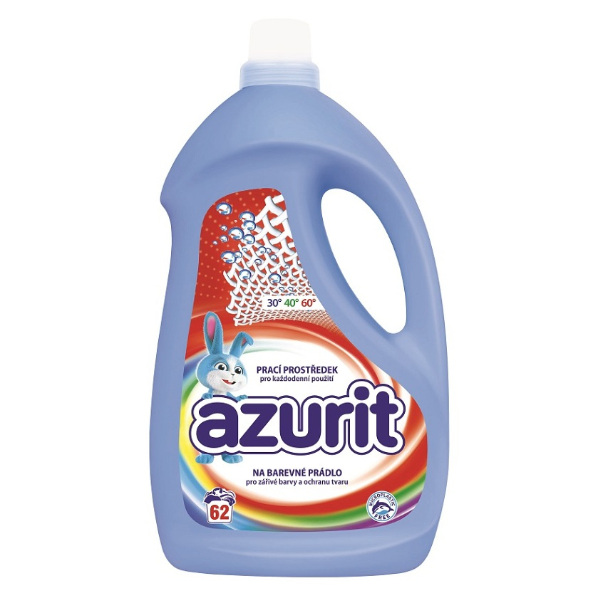 E-shop AZURIT Prací gel na barevné prádlo 62 praní 2,48 l