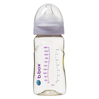 B.BOX Antikoliková kojenecká láhev od narození růžová 240 ml