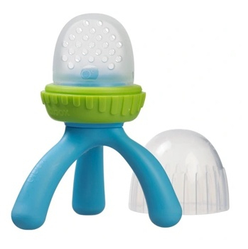 B.BOX Krmící dudlík a kousátko modrý (Kousátka pro miminka)