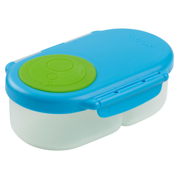 B.BOX Svačinový box malý modrý/zelený 350 ml