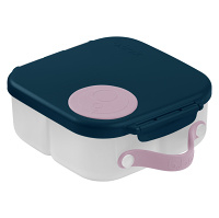 B.BOX Svačinový box střední indigo/růžový 1 l