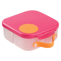 B.BOX Svačinový box střední růžový/oranžový 1 l