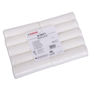 B-KNITT obinadlo pletené nesterilní 8cmx5m 10ks (Obinadla a obvazy) - Sací