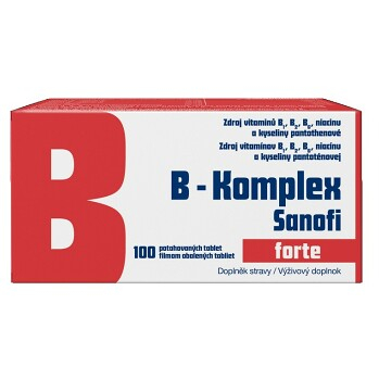 B-KOMPLEX SANOFI Forte 100 tablet