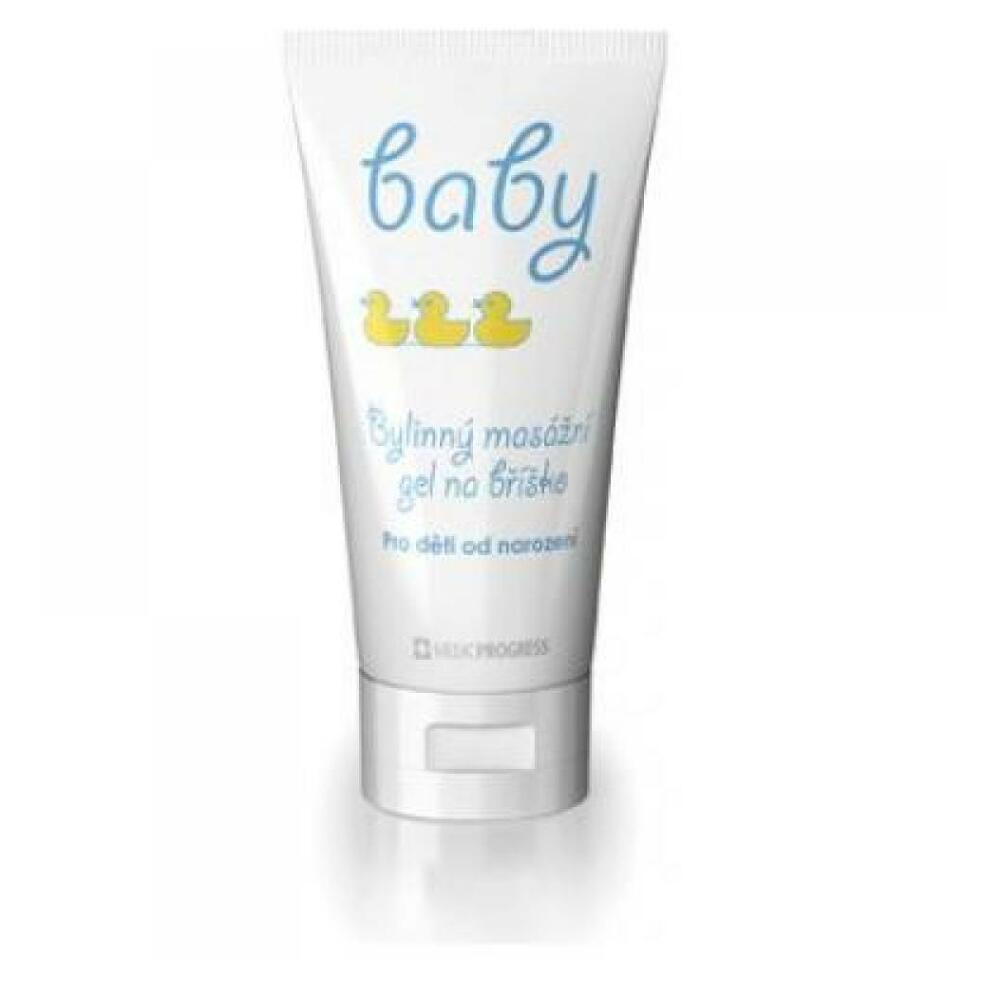 E-shop Baby Bylinný masážní gel na bříško 50 ml