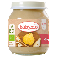 BABYBIO Bio hruška 4m+ 130 g