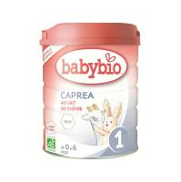 BABYBIO Caprea 1 Počáteční plnotučné kozí kojenecké mléko od 0-6 měsíců 800 g