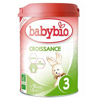BABYBIO Croissance 3 kojenecká výživa v prášku 900 g