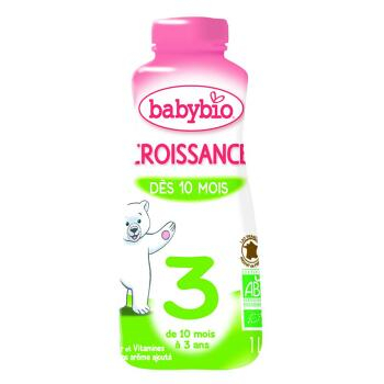 BABYBIO  Croissance 3 růstové mléko tekuté 1 l