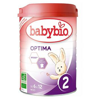 BABYBIO Optima 2 kojenecká výživa v prášku 900 g