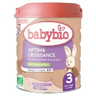 BABYBIO Optima 3 Pokračovací kojenecké mléko od 10 měsíce do 3 let BIO 800 g