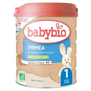 BABYBIO Primea 1 počáteční kojenecké mléko od 0-6 měsíců BIO 800 g