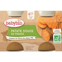 BABYBIO Sladké brambory 2x130 g