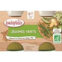 BABYBIO Zelená zelenina 2x130 g