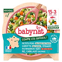 BABYNAT Rizoto se zeleninou a divokou treskou 200 g