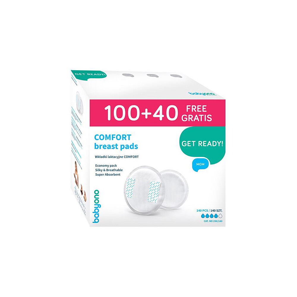 Babyono Vložky do podprsenky Comfort 100+40 ks