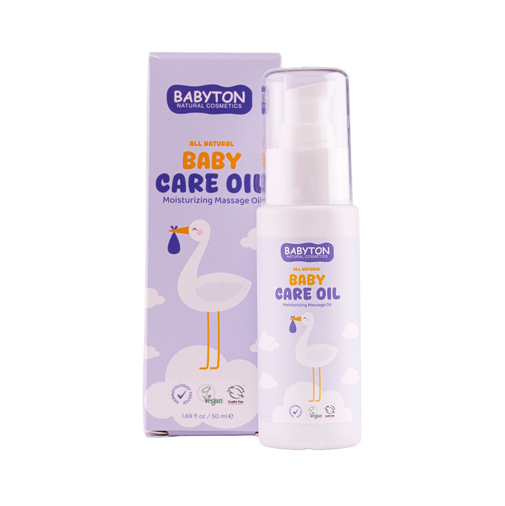 Babyton Přírodní pečující olej Baby 50 ml