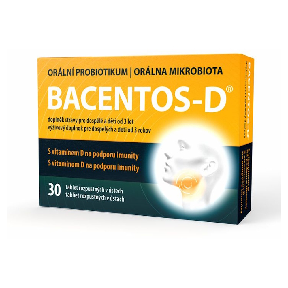 Levně BAC-ENTOS-D Orální probiotikum 30 tablet