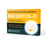 BAC-ENTOS-D Orální probiotikum 20 tablet
