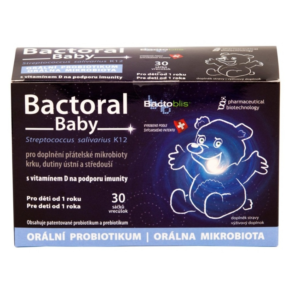 E-shop FAVEA Bactoral baby s vitamínem D 30 sáčků