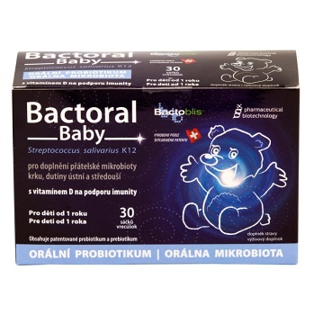 FAVEA Bactoral baby s vitamínem D 30 sáčků